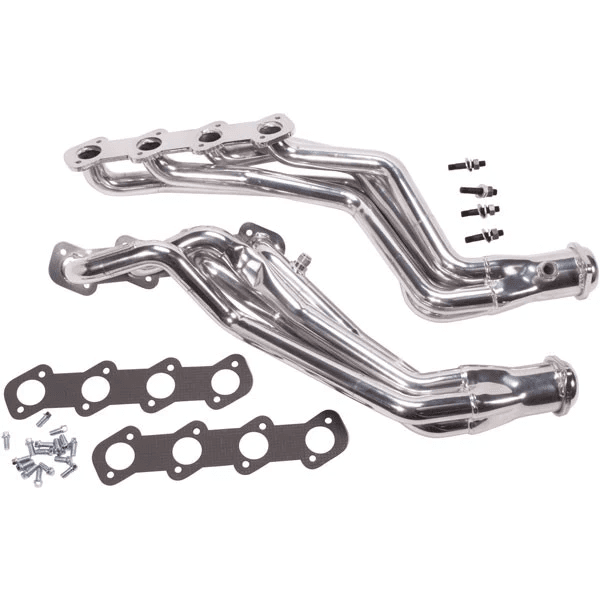 Ford Mustang GT 1996-2004 4.6L BBK Performance Polished Silver Ceramic Long Tube Headers 1-5/8"
