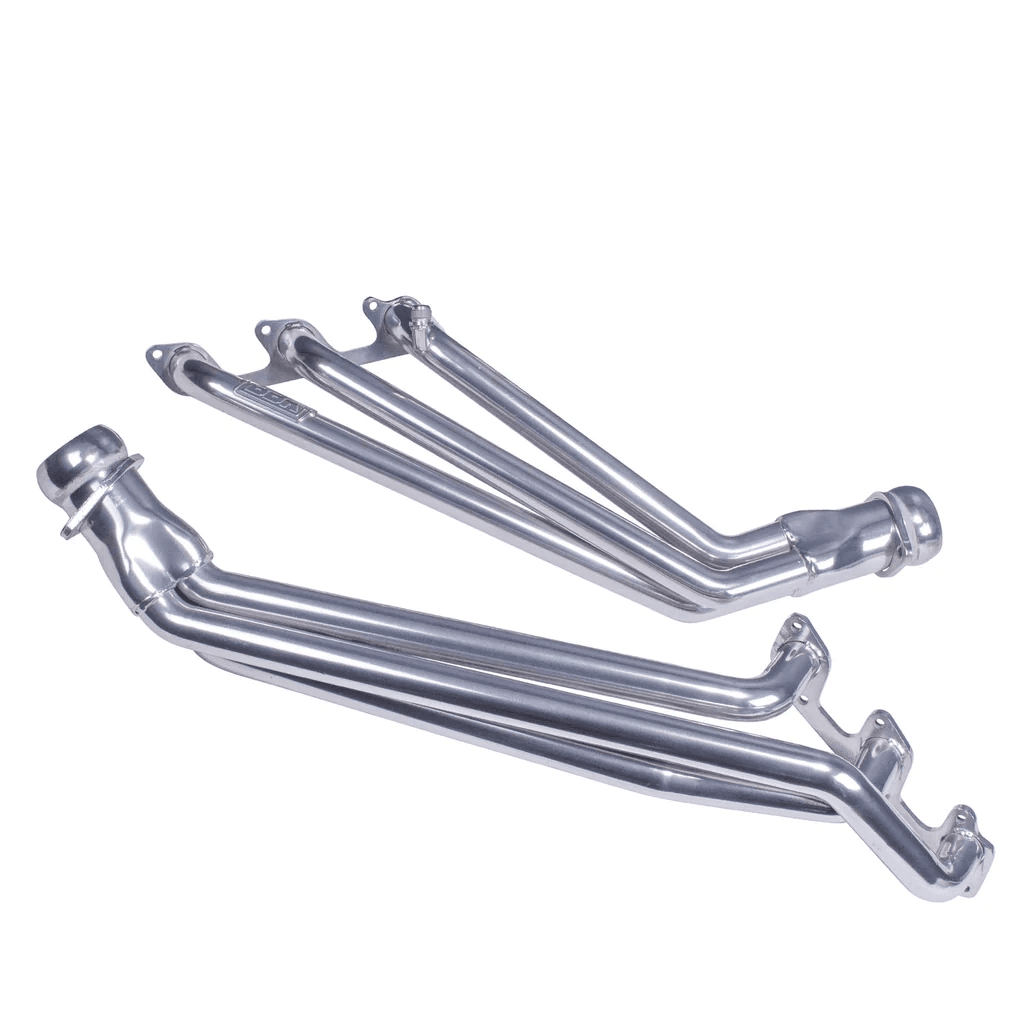 Ford Mustang V6 4.0L 2005-2010 BBK Performance Polished Silver Ceramic Long Tube Headers 1-5/8"