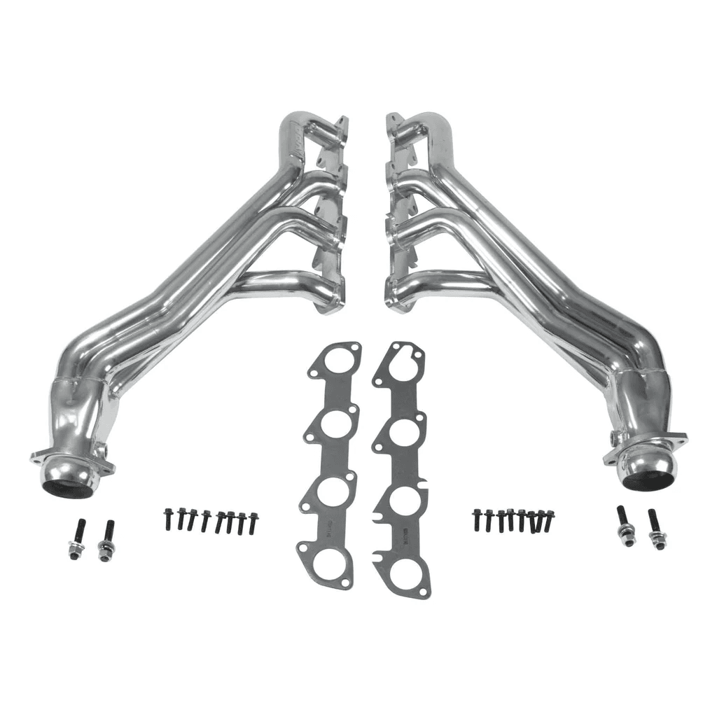 Dodge Hemi 6.1L/6.4L/6.2L 2006-2023 BBK Performance Polished Silver Ceramic Long Tube Headers 1-7/8"