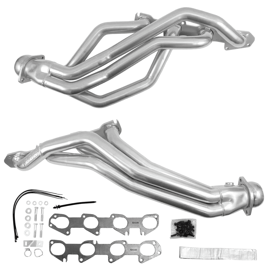 Ram 1500 5.7L Hemi 2009-2023 BBK Performance Polished Silver Ceramic Long Tube Headers 1-3/4"