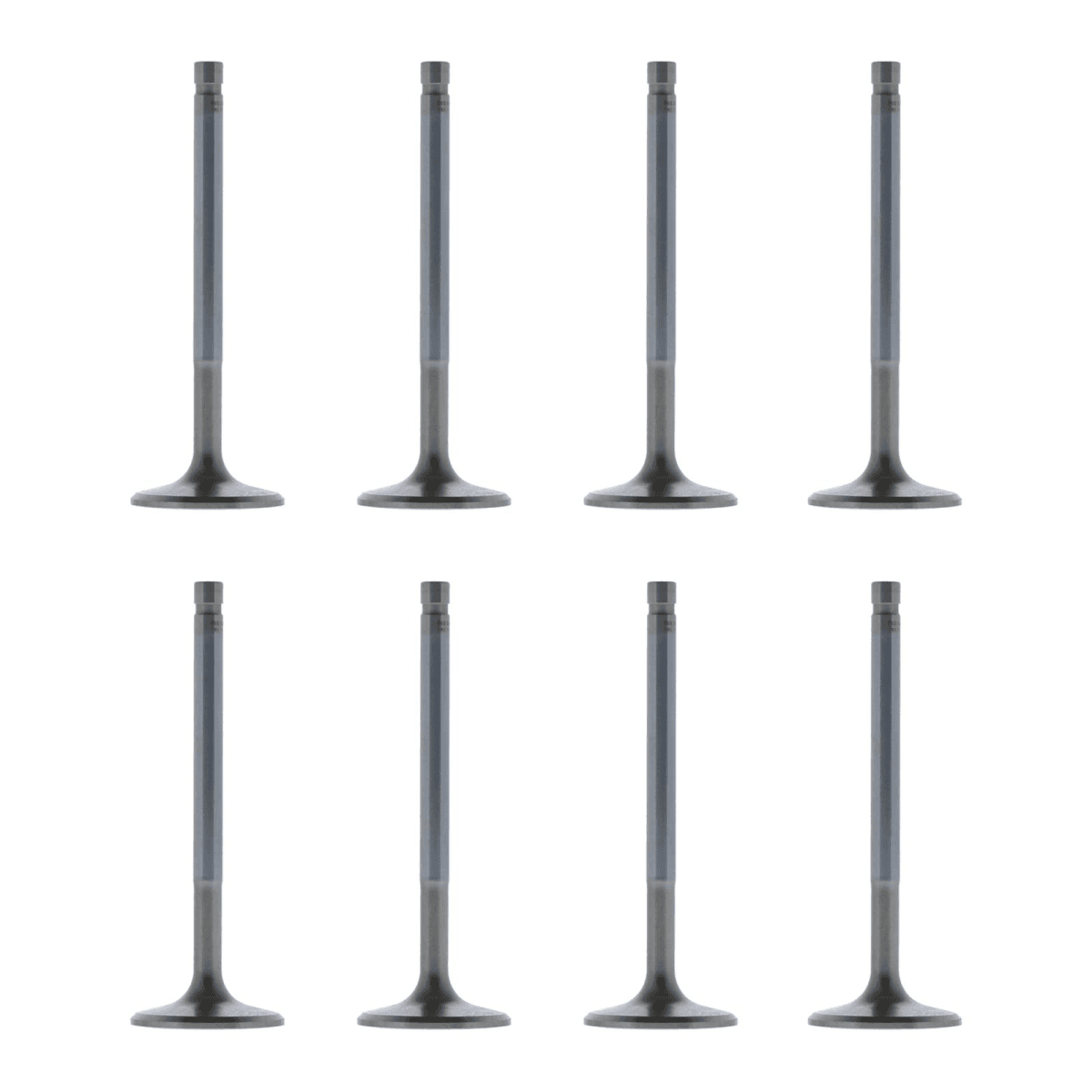 Trickflow BBF Exhaust Valves 1.760" Dia. / 5.060" Lgth. 12 Deg. Dish For TFS A460 Cylinder Head - Set of 8