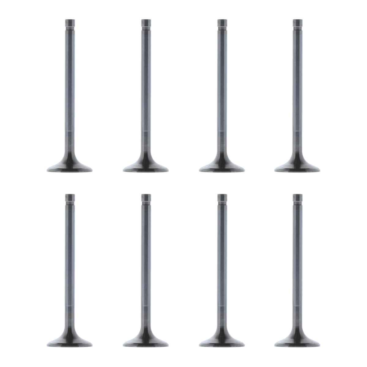 Trickflow SBM Exhaust Valves 1.570" Dia. / 5.200" Lgth. 8 Deg. Dish For TFS PowerPort Cylinder Head - Set of 8