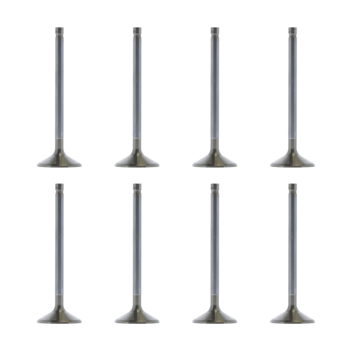 Trickflow BBM Exhaust Valves 1.760" Dia. / 5.410" Lgth. 19 Deg. Dish For TFS PowerPort Cylinder Head - Set of 8