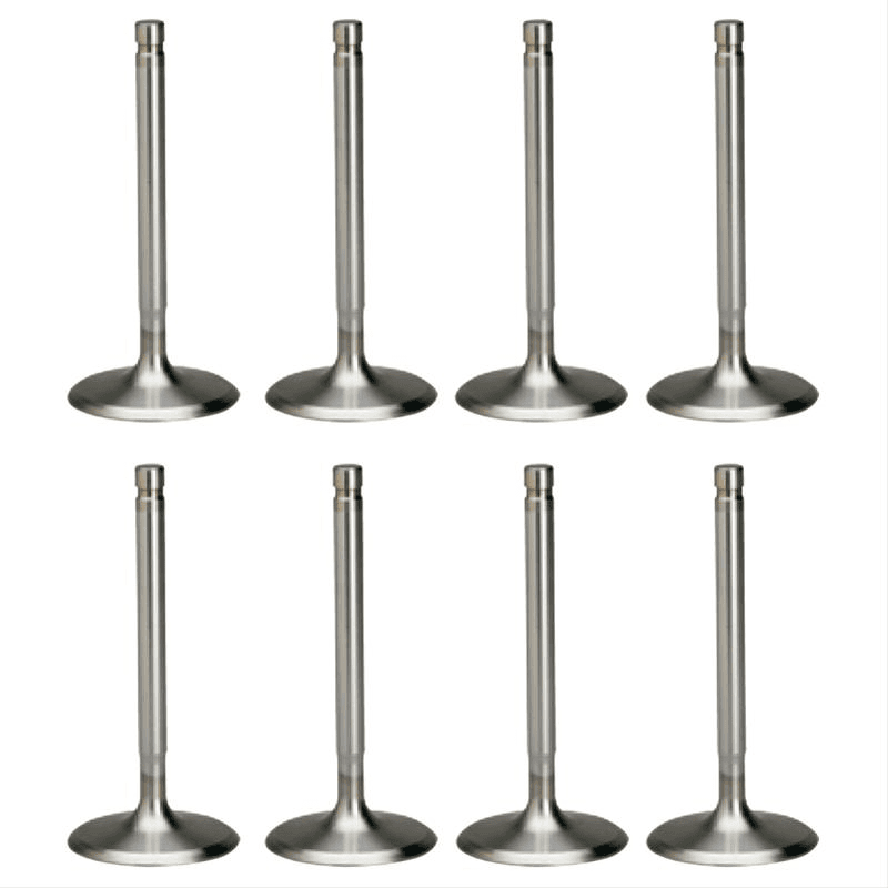 Trickflow LS Intake Valves 2.055" Dia. / 4.900" Lgth. 12 Deg. Dish For TFS GenX Cylinder Head - Set of 8