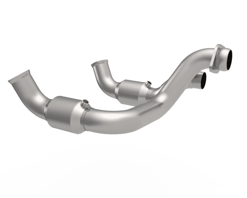 Ford F-250/F-350 Super Duty 7.3L 2020-2023 Kooks Green Catted Connection Pipes 3" - Gas