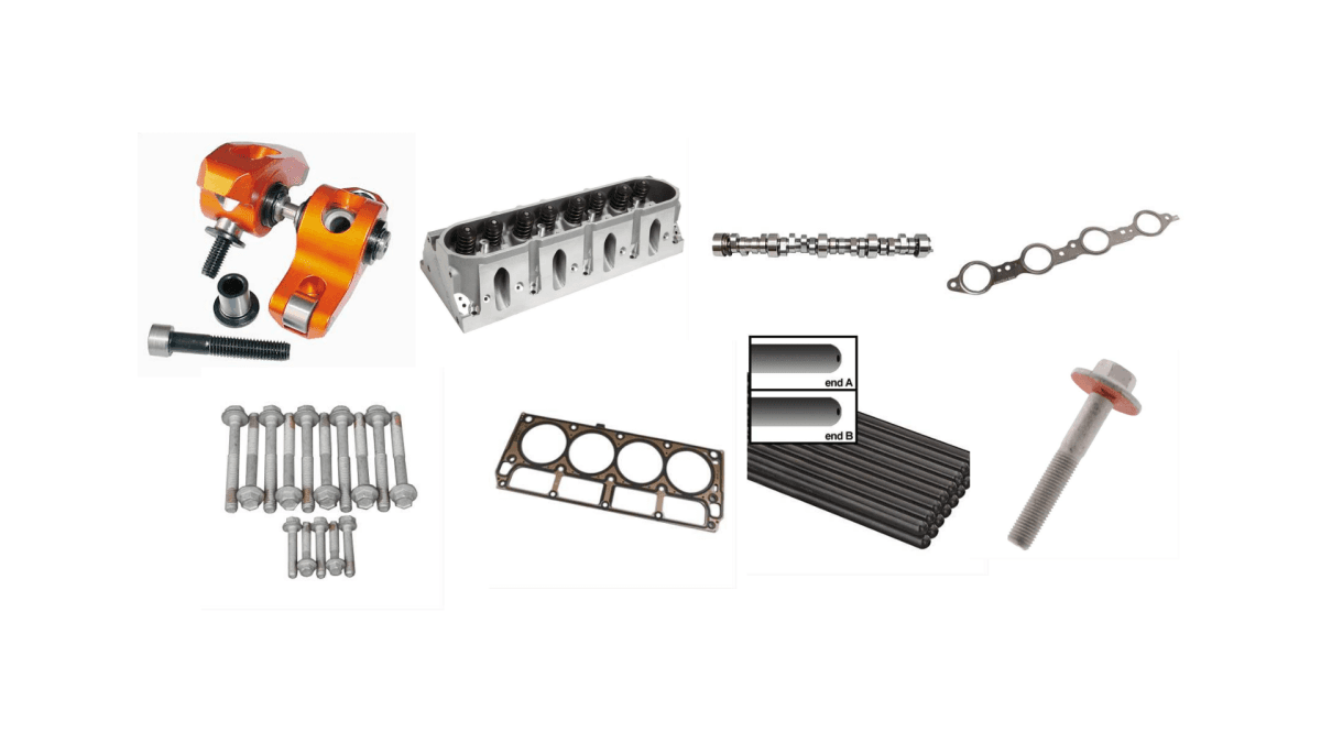 Trick Flow GenX 64cc Top-End Engine Kit for GM LS1 With As-Cast Heads