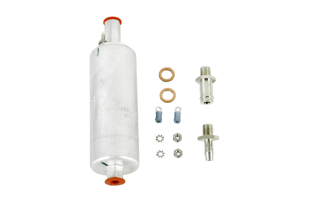 Vortech Universal 155LPH In-Line Fuel Pump W/ Fittings 