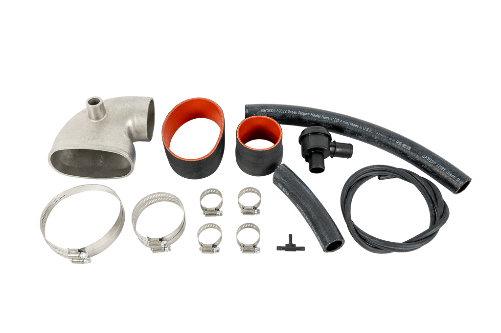 Vortech 2005-2010 Ford Mustang 4.6L 3V Standard Output Air Discharge Assembly - Satin