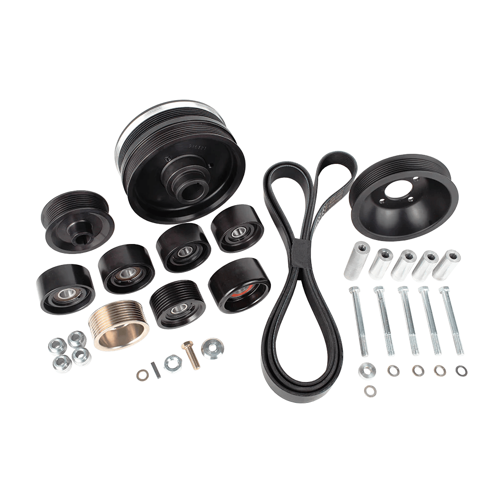 Vortech 2013-2017 Ford Mustang 5.0L 8 Rib Drive Upgrade For 3-Bolt Factory Water Pump Pulley