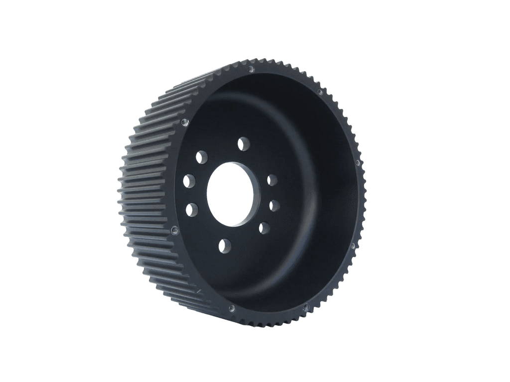 Vortech Universal 75 Tooth Cog Crank Pulley - Compatible With 3-Bolt Chevy, 4-Bolt Ford & 6-Bolt Mopar Setups