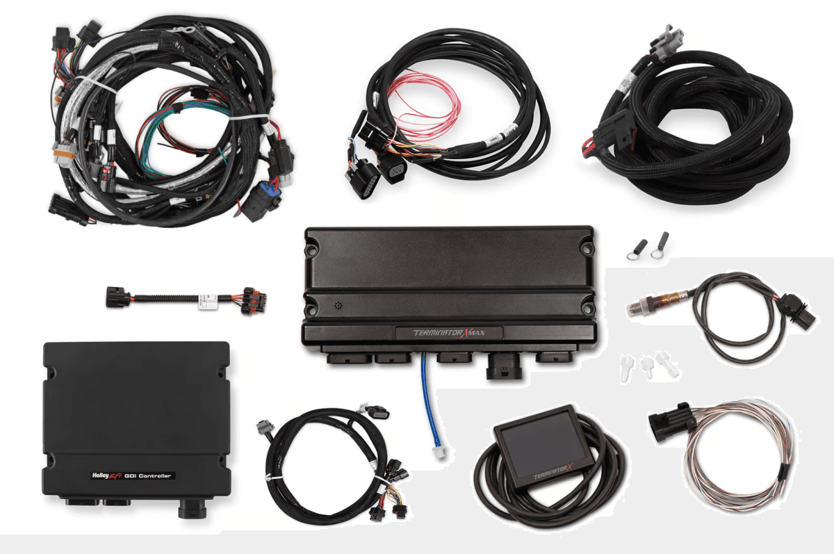 Holley GM LT4 6.2L Terminator X Max For Late 3-Pin DI Fuel Rail Pressure Sensor - DBW