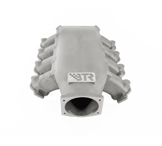 BTR Gen V LT Trinity Cast Aluminum Intake Manifold CNC Runner W/O Injector Holes - Natural Finish