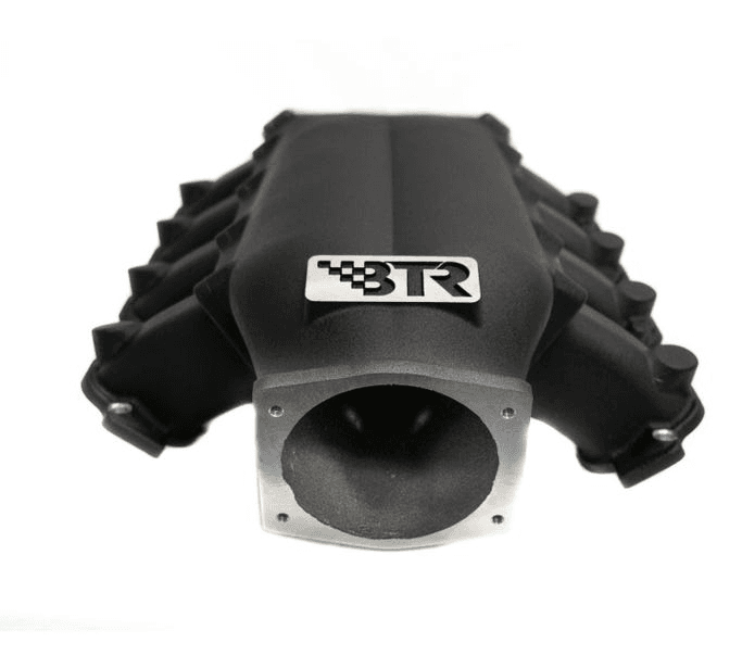 BTR Gen V LT Trinity Cast Aluminum Intake Manifold CNC Runner W/O Injector Holes - Black Finish
