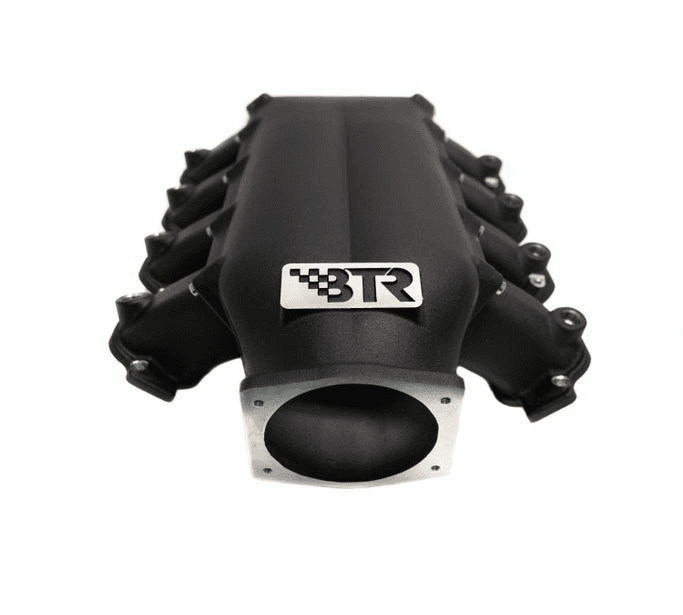 BTR Gen V LT Trinity Cast Aluminum Intake Manifold CNC Runner W/ Injector Holes - Black Finish