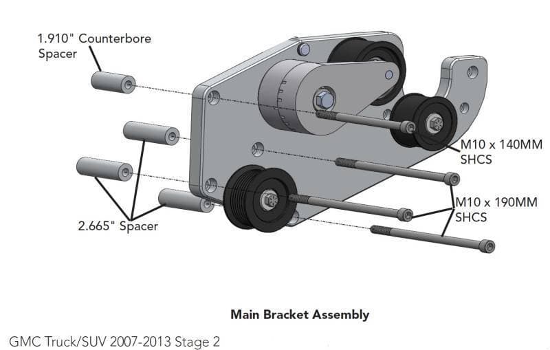 ProCharger 1999-2013 GM Truck Dedicated Drive Supercharger Parts Kit