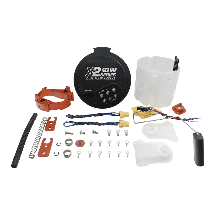 Dual DW400 Fuel Pump Setup DeatschWerks Drop-In Module For Hemi (Not Compatible With 6.2L Engines) - Dual DW400 Fuel Pumps NOT included