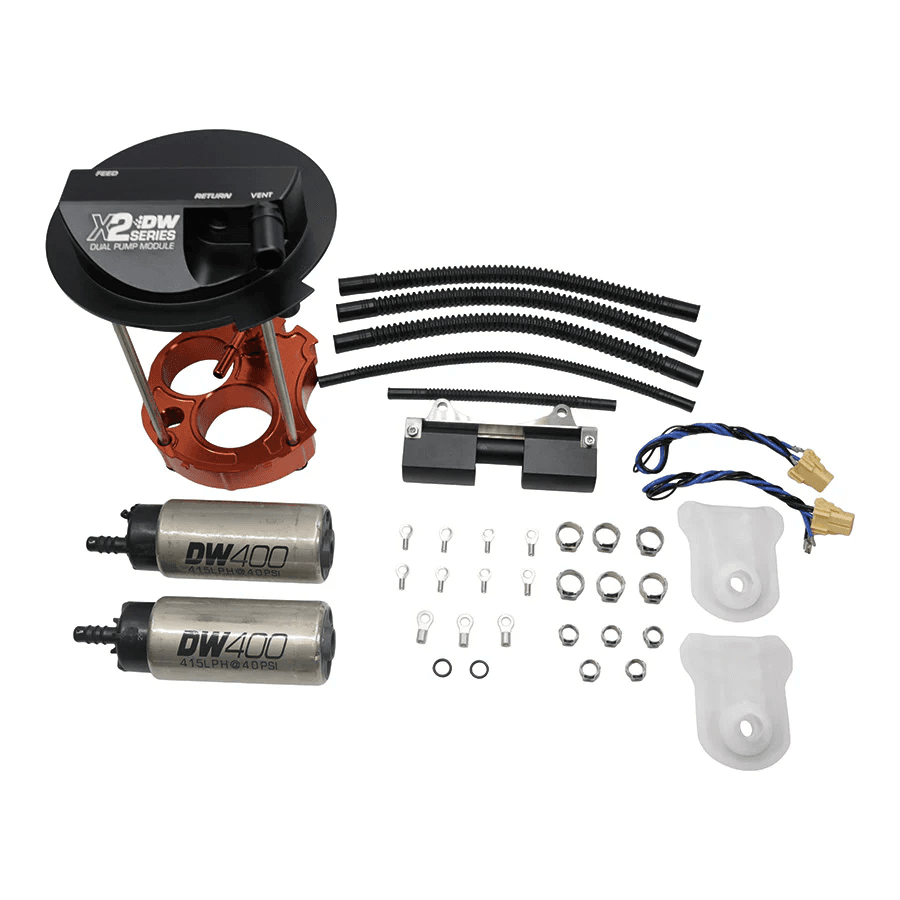 Dual DW400 Fuel Pump Setup DeatschWerks Drop-In Module For 16-19 Chevy Camaro SS/ZL1, Cadillac CTS-V