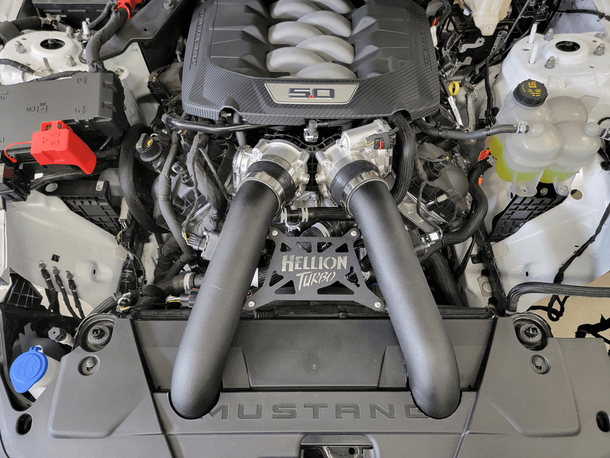 Ford Mustang GT / DH 2024+ Hellion Twin 62mm Turbo Intercooled Sleeper Kit 