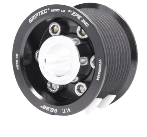 Griptec 10-Rib Vortech/Paxton Supercharger Pulley - With Hub Kit