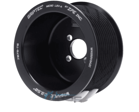 Griptec 12-Rib Whipple 2.3L/2.4L/2.9L/3.0L/4.0L Supercharger Pulley - 4 Bolt
