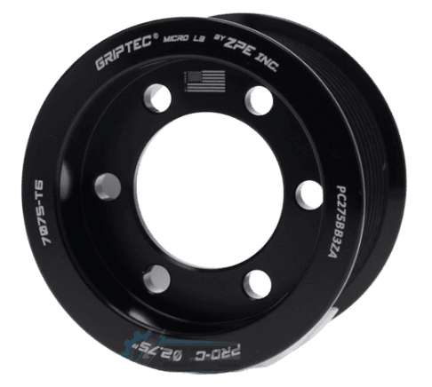 Griptec 12-Rib ProCharger Non-Offset Supercharger Pulley - No Hub Kit