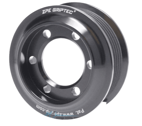 Griptec 6-Rib ProCharger Offset Supercharger Pulley - No Hub Kit