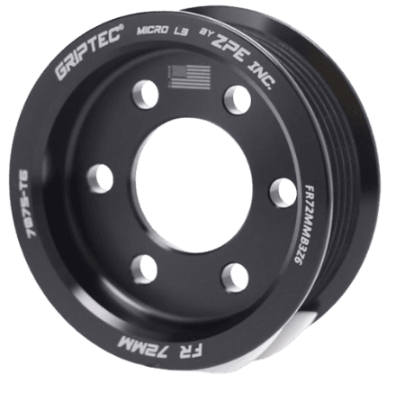Griptec 6-Rib Roush 2012-2014 Ford Raptor 6.2L TVS2300 Supercharger Pulley
