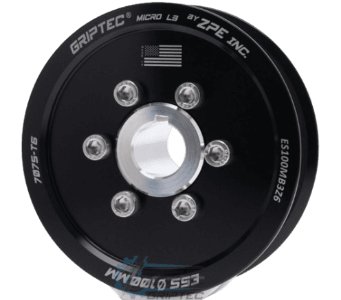 Griptec 6-Rib ESS Supercharger Pulley - With Hub Kit