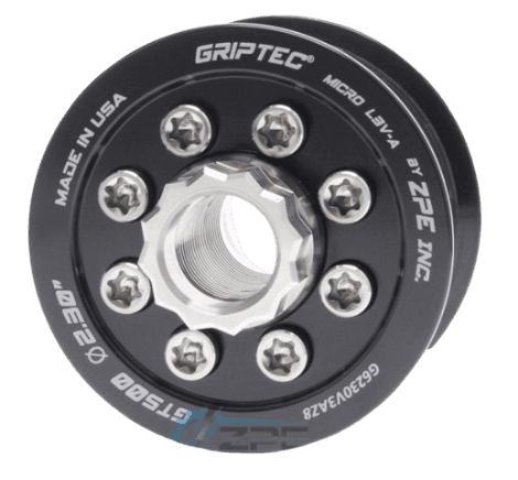 Griptec 10-Rib Supercharger Pulley For OE 07-12 GT500 TVS2300 Superchargers - With Hub Kit