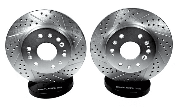 Baer 2005-2013 GM Corvette/XLR-V Claw Performance Front Rotors Upgrade - (Reuses OE Caliper)