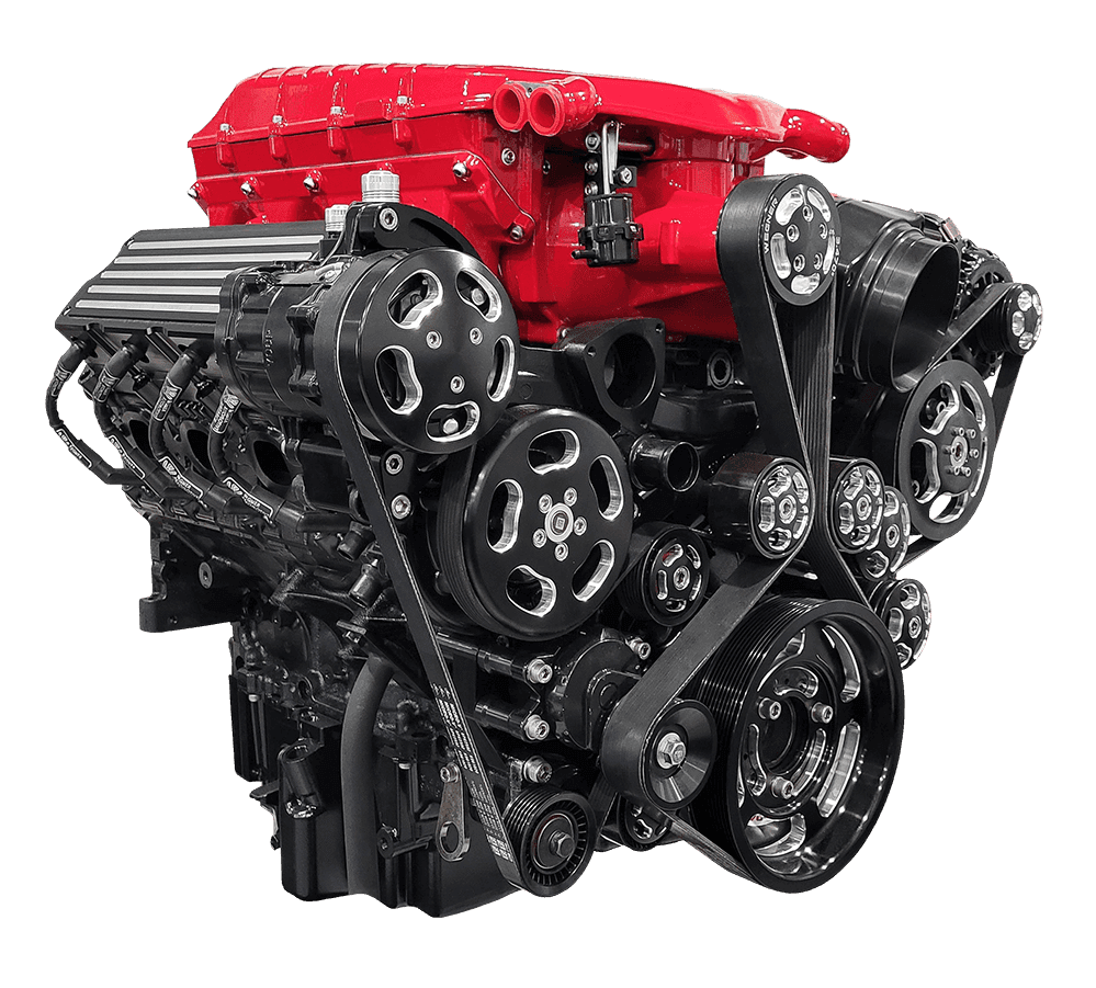 Whipple GM LT1/LT4 Front Feed 3.0L Inverted Supercharger Intercooled Hot Rod Kit