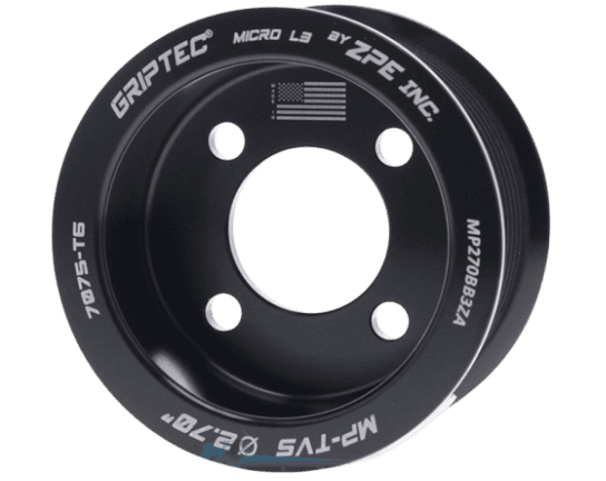 Griptec 10-Rib Magnuson TVS2300 LS Camaro/Truck Hotrod Supercharger Pulley - .400 Offset