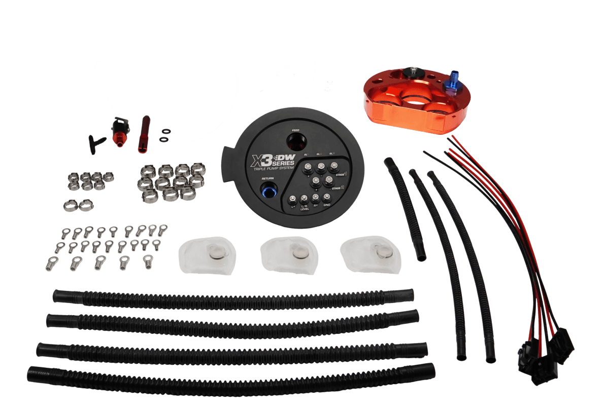 DeatschWerks 20+ Toyota GR Supra MK5 / 21+ BMW M3/M4 X3 Series Fuel Pump Module - Fuel Pumps Not Included