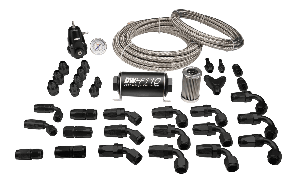 DeatschWerks 20+ Toyota GR Supra MK5 / 21+ BMW M3/M4 CPE Return Plumbing Kit