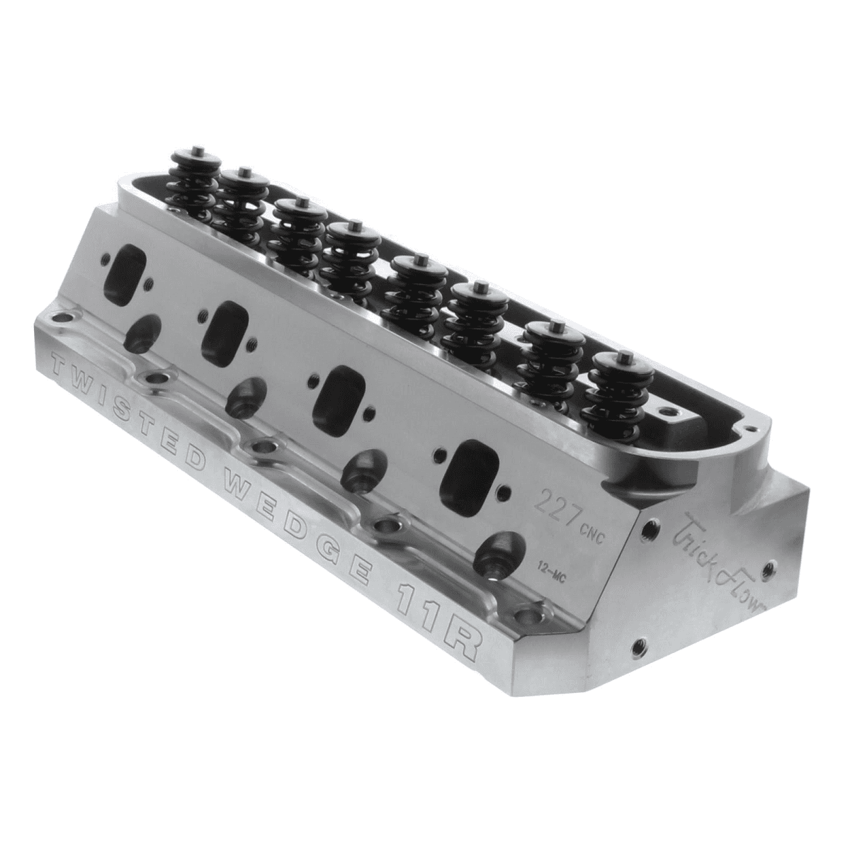 Trick Flow Twisted Wedge 11R Competition CNC Ported 227cc Cylinder Head, SBF, 56cc Chambers