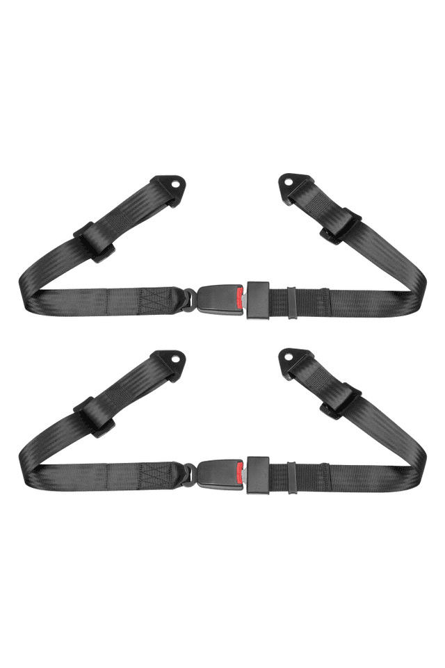 Corbeau 2'' Lap Belt - Black