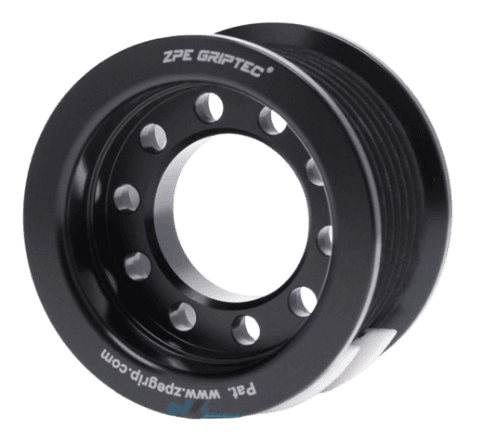 Griptec 8-Rib LT4 Z06 Wetsump Crate Engine Supercharger Pulley With Hub Kit