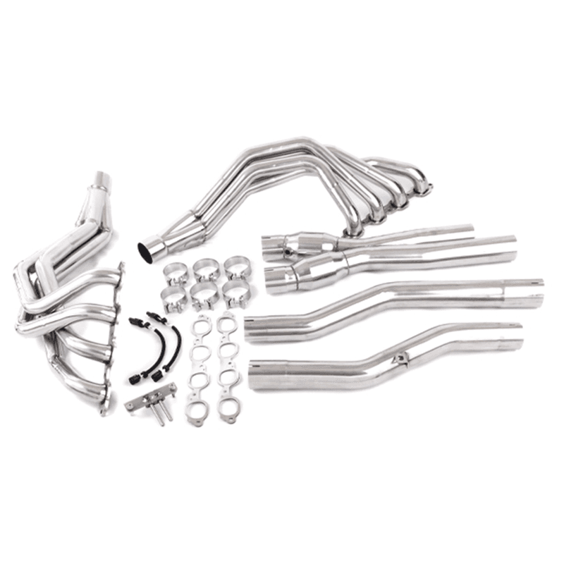 Texas Speed 2014-2019 Chevy Corvette C7 2" Long Tube Headers w/ 3" Catted X-Pipe