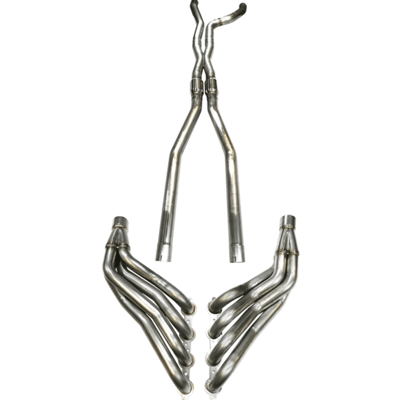 Texas Speed 2009-2014 Cadillac CTS-V 2" Long Tube Headers w/ 3" Catted X-Pipe 