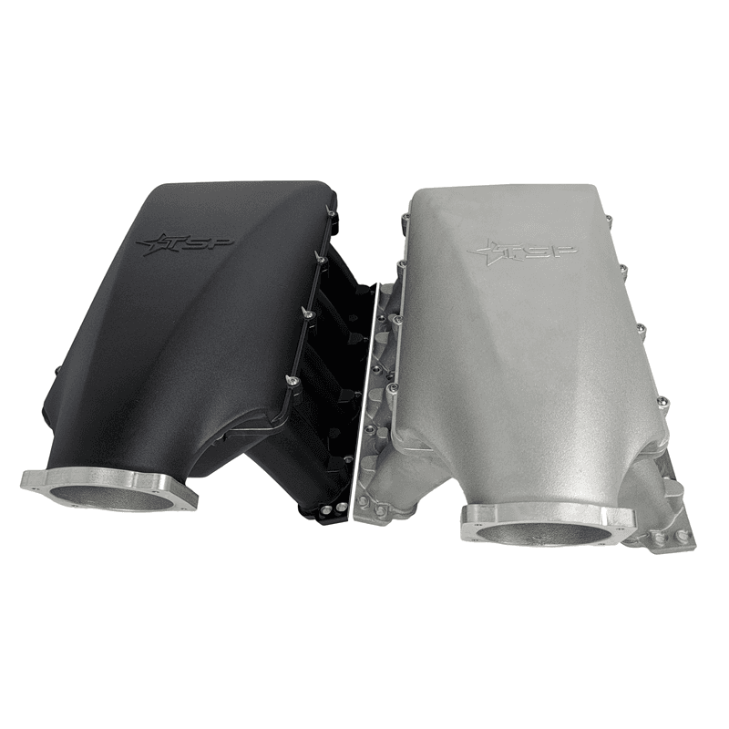 Texas Speed Titan LR-T LT1/LT4 102mm Cast Long Runner Intake Manifold w/ Port Injection Fuel Rails - Natural 