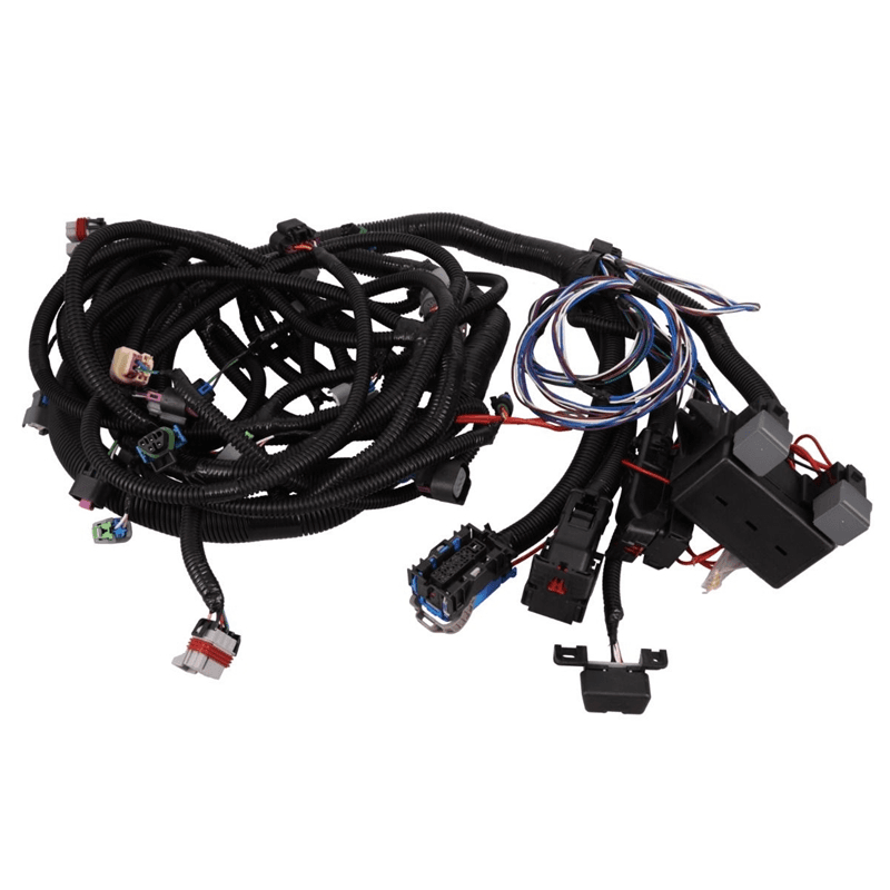 Texas Speed Standalone EV6 Wiring Harness For LY6/L92 Engines w/ 4L80E Transmission - DBW Throttle Body