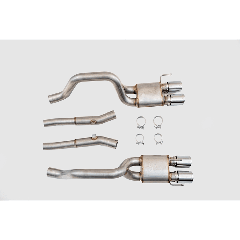 Texas Speed 2005-2013 C6 Corvette Valved Cat-back Exhaust W/ Black Quad Tips