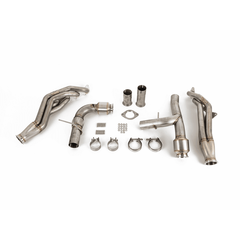 Texas Speed 2011-2017 Ford F-150 5.0L Long Tube Headers w/ Catted Y-Pipe and Valved Catback
