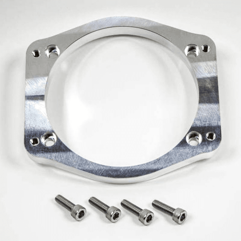 Nick Williams 112 LS/LT Throttle Body Adapter for 3.0L Whipple Supercharger / 4-Bolt LS/LT Bolt Pattern Intake Manifolds - Aluminum 