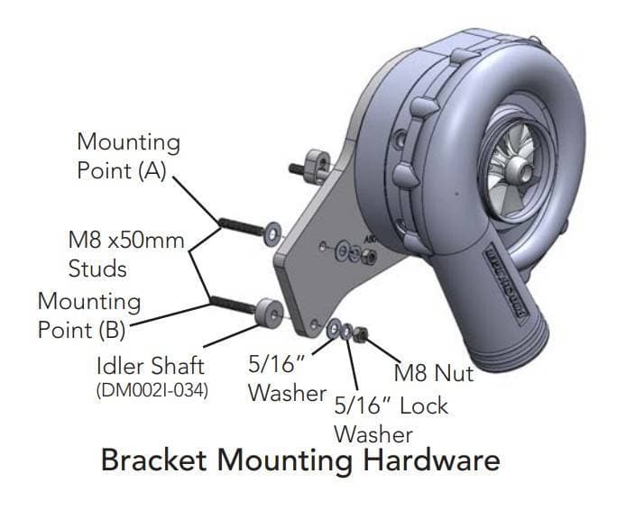 ProCharger 1999-2001 Mustang Cobra & 2003-04 Mach 1 Supercharger Mounting Bracket