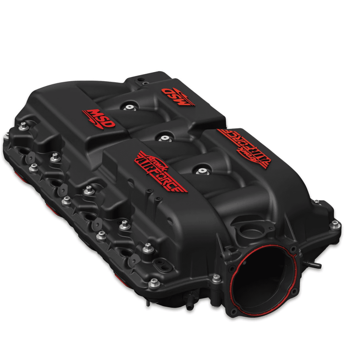 MSD Atomic AirForce LS Cathedral Port 103mm Intake Manifold - Red Logo