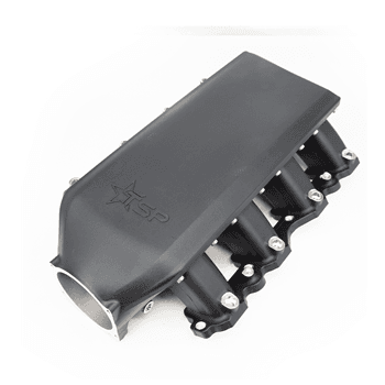 Texas Speed Low-Pro LS 103mm Black Cast Intake Manifold - Cathedral Port