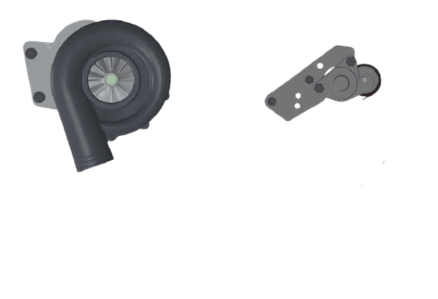 ProCharger 2005-2013 Chevy C6 Stage II HD Bracket and HD Tensioner Upgrade