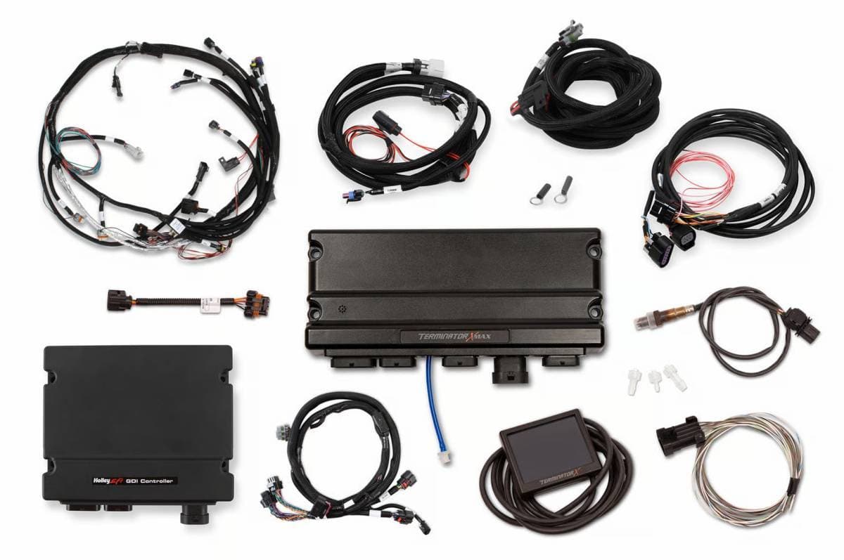 Holley Terminator X Max Kit For GM Gen V LT Direct Injection Kit - Includes DBW Harness and Transmission Control