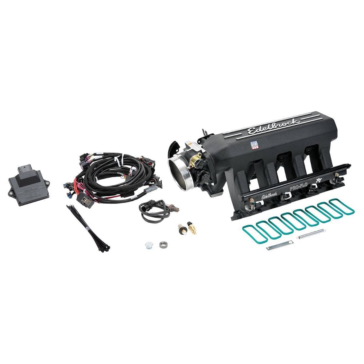 Edelbrock Pro-Flo 4 EFI XT-Style Kit For Chevy LS Gen III / IV Engines, 550 HP Capable, Cathedral Port